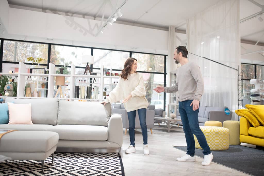 Homeowners exploring furniture options while preparing to sell my home Twin Falls and enhance property appeal for buyers to sell home in twin falls.