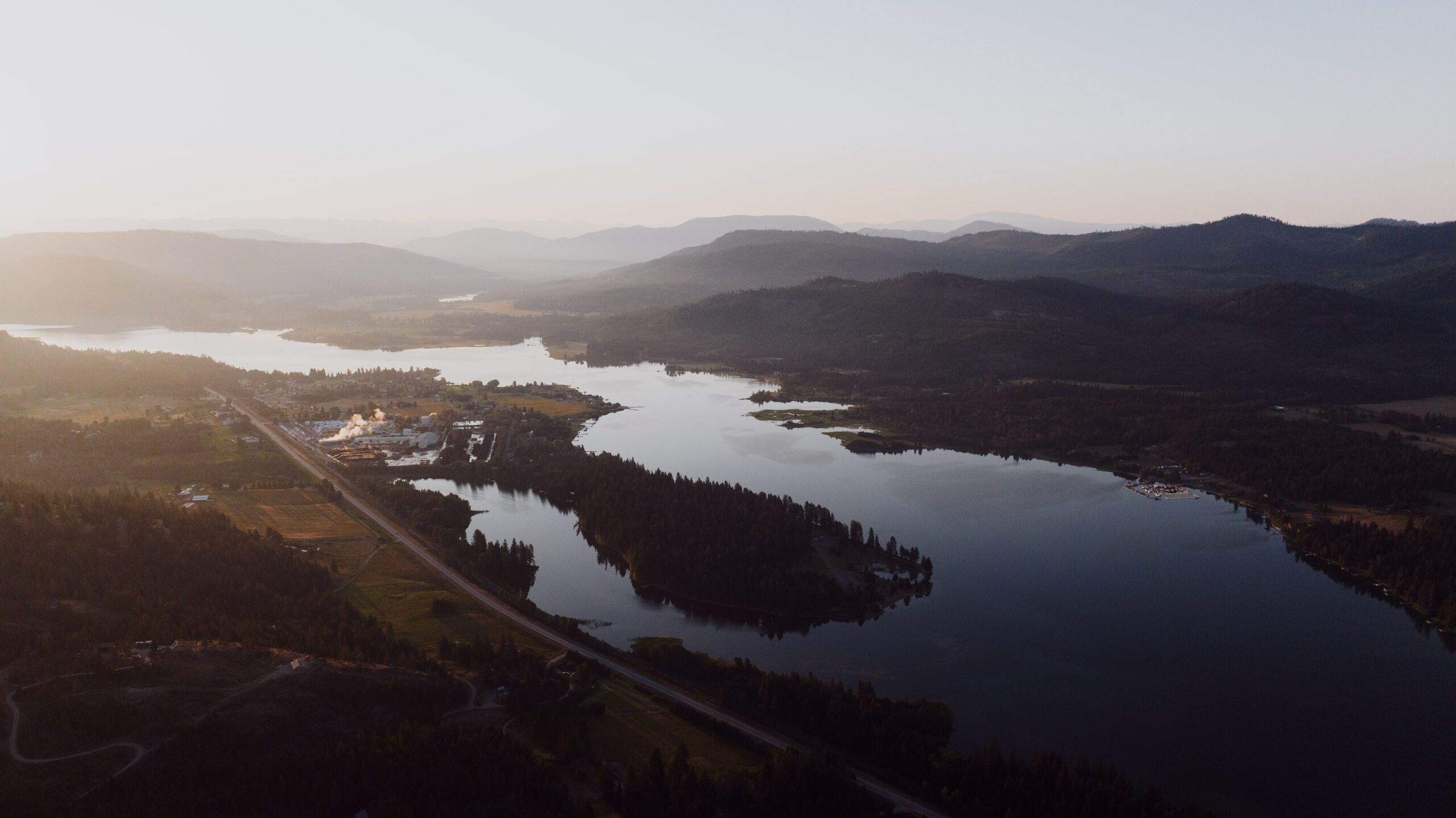 Kimberly aerial view for Magic Valley Real Estate